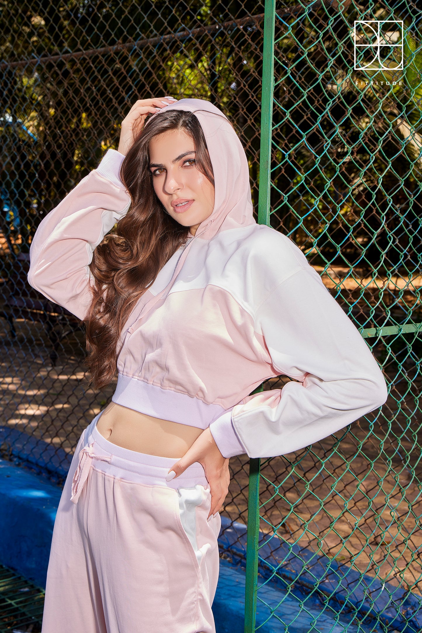 Drippin’ in Pink Joggers Set