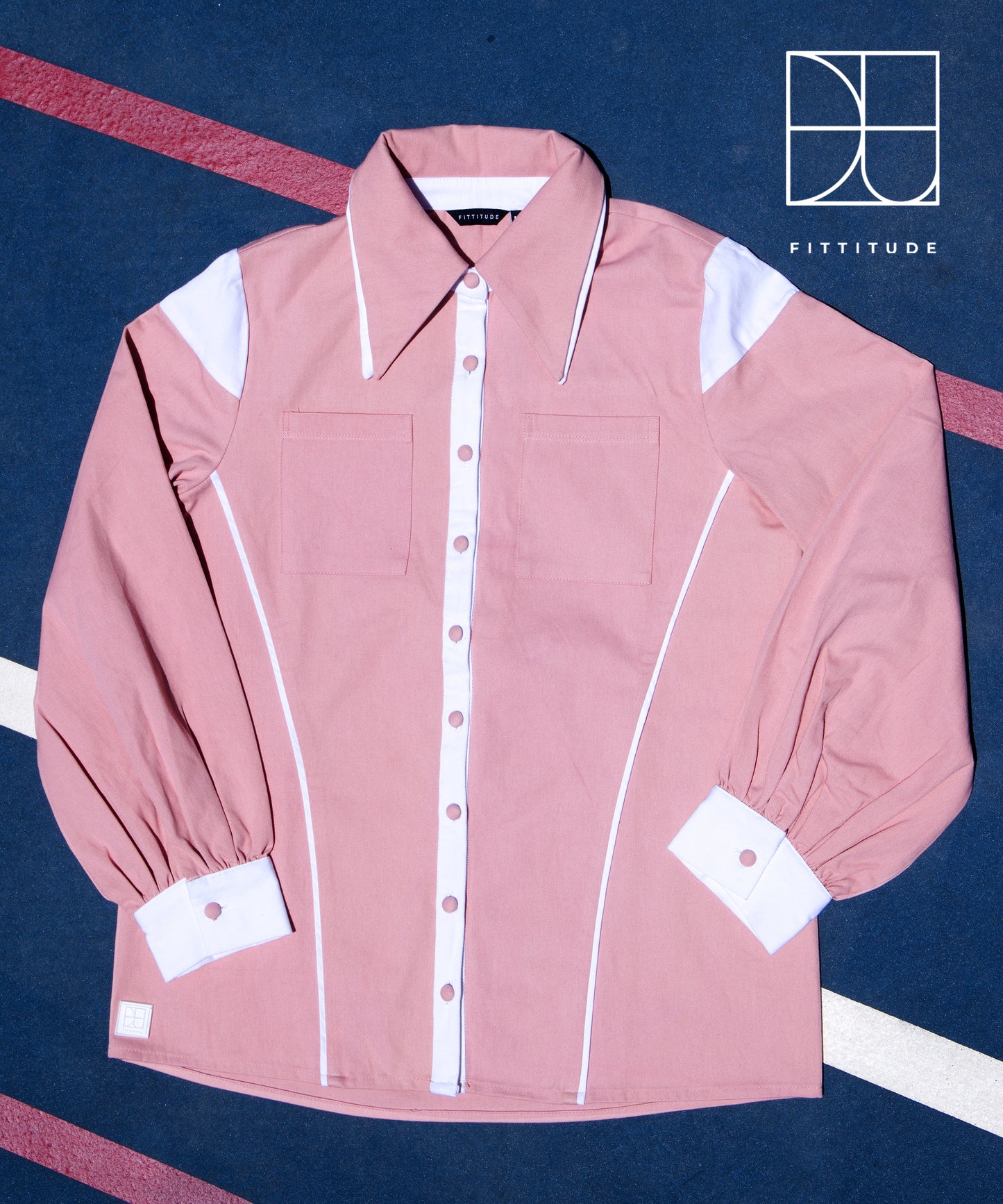 In her Barbie Era Ribbed Shirt