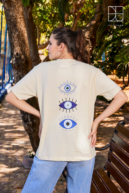 Eye’vory’ Oversized T-Shirt
