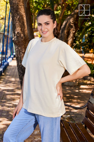 Eye’vory’ Oversized T-Shirt