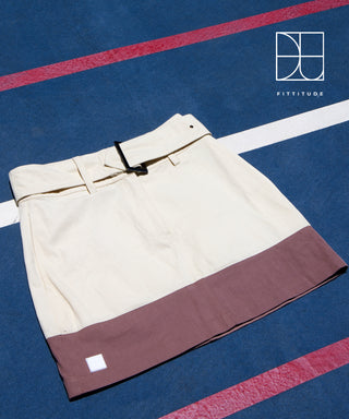 On Taupe Skirt