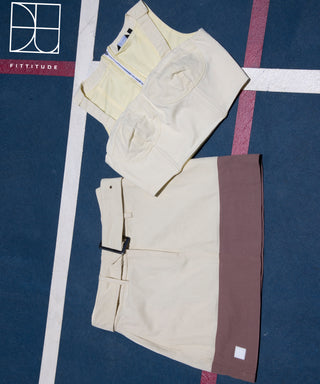 On Taupe Skirt
