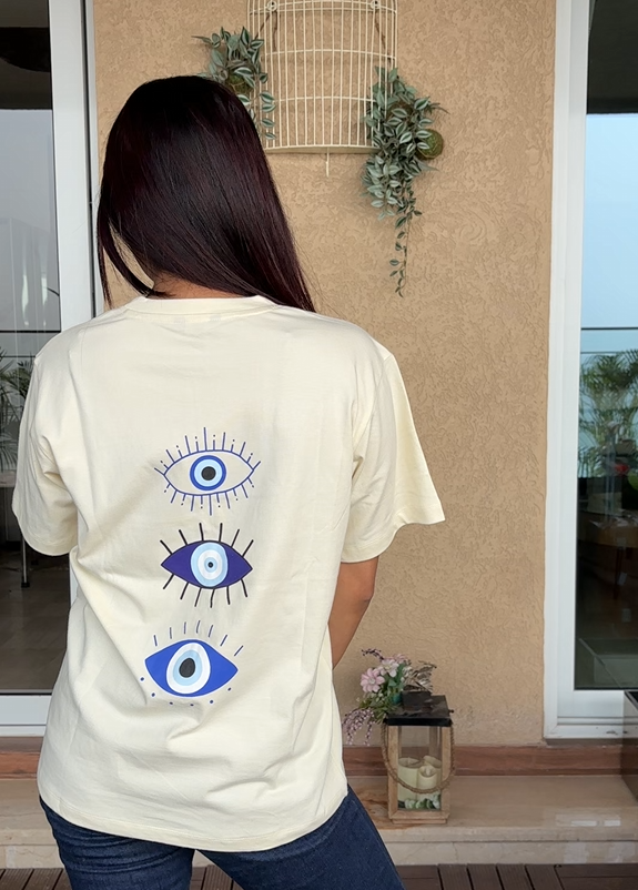Eye’vory’ Oversized T-Shirt